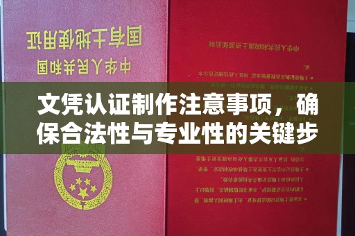 瓮安文凭认证制作注意事项，确保合法性与专业性的关键步骤