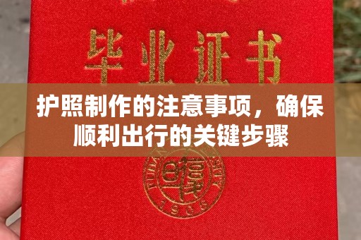 瓮安护照制作的注意事项，确保顺利出行的关键步骤